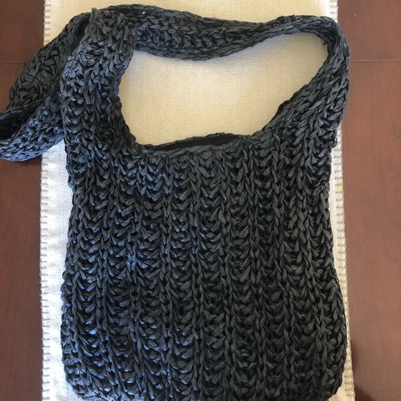 Purse woven black - Picture 2 of 7